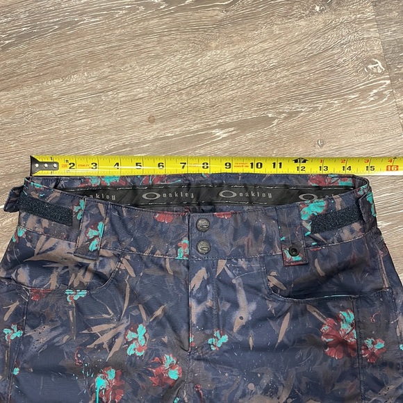 Oakley Biozone Abstract Floral Ski / Snowboard Pants - Picture 7 of 9